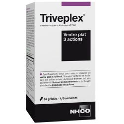 NHCO Triveplex 84 gélules - Ventre plat, draine, raffermit, ballonements
