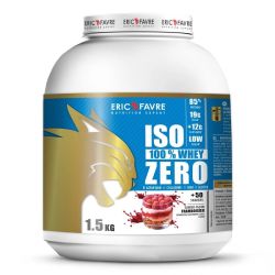 Eric Favre Iso Zero 100% Whey Protéine Framboisier - 1,5Kg