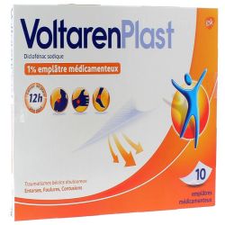 VoltarenPlast 1% 5 emplâtres - Diclofénac