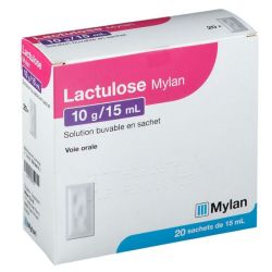 Lactulose Mylan 10 g /15ml solution buvable 20 sachets