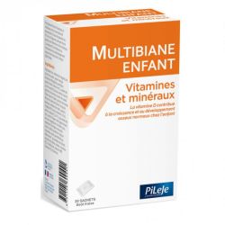 Pileje Multibiane Enfant vitamines et Minéraux 20 sachets