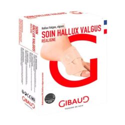 Gibaud Redresseur Hallux Valgus - Pied Gauche - Réalignement du Gros Orteil - 1 pièce