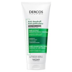 Dercos Anti-pelliculaire Après-Shampooing 200ml - Pellicules et Démangeaisons