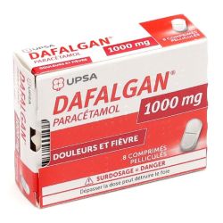 Dafalgan 1000 mg - 8 Gélules - Paracétamol