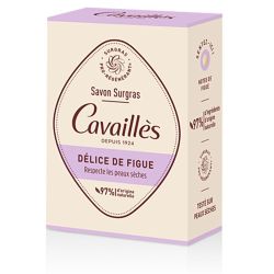 Rogé Cavaillès Savon Surgras - Parfum Délice de Figue - Protège les Peaux Sensibles - 100 g