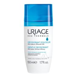 Uriage Déodorant Douceur - 50 ml - 24h Anti-Odeurs Peaux Sensibles
