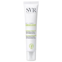 SVR Sebiaclear Mat+Pores - 40 ml - Soin Matifiant Sébo-Régulateur