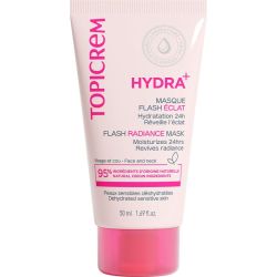 Topicrem HYDRA+ Masque Hydratant Éclat 50ml – Bain d'hydratation et détox