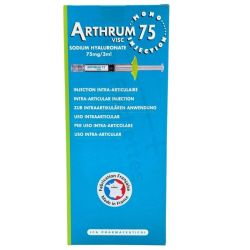 LCA Arthrum Visc 75 Mono Injection 75mg/3ml 1 unité – Viscosupplémentation