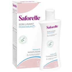 Saforelle Soin Lavant Fraîcheur 250 ml - Gel intime doux & sensation de fraîcheur