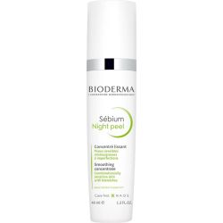 Bioderma Sébium Night Peel Concentré Lissant 40ml – Peeling nuit renouvellement épidermique