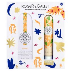 Roger & Gallet Coffret Néroli - Eau Parfumée Bienfaisante 30 ml + Crème Mains 30ml OFFERTE