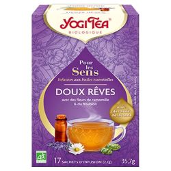 Yogi Tea Infusion Doux Rêves aux Huiles Essentielles Bio - 17 Sachets