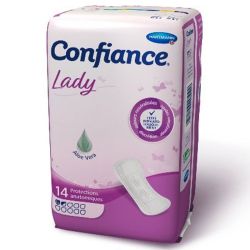Confiance Lady Pads Protections Absorbantes 1.5 Goutte - 14 Pièces