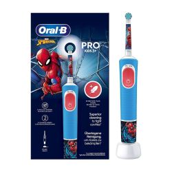 Oral-B  Pro Kids 3+ Spiderman - Brosse à Dent Électrique Rechargeable