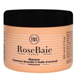 RoseBaie Masque Cheveux Bouclés, Frisés et Crépus - 500ml