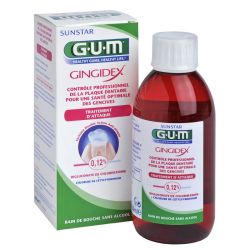 Gum  Gingidex au digluconate de chlorhexidine 0,12 %, 300ml