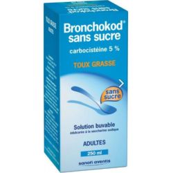 Bronchokod sans sucre adultes sirop 250 ml
