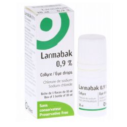 Thea Larmabak 0,9 % collyre 10 ml
