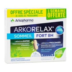 Arkopharma Arkorelax Sommeil Fort 8H20 comprimés 10 Offerts