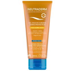 Neutraderm Gel Douche Surgras Dermo-Protecteur 200 ml - Nettoie, apaise, hydrate et protège du dessèchement
