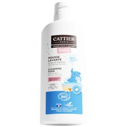 Cattier Baby Mousse Lavante Corps Et Cheveux Bio 150ml – Douceur et légèreté