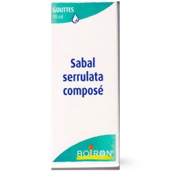 Boiron Sabal Serrulata Composé - Flacon Goutte 30ml