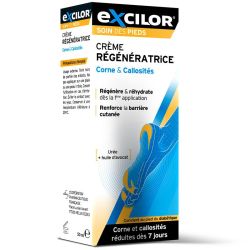 Excilor Crème Anti Callosité 50ml - Régénération et hydratation intensive, idéal pour peaux sensibles