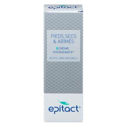 Epitact Pieds Secs et Abîmés Crème Hydratante - 75 ml - Nourrit, répare et assouplit les talons fendillés