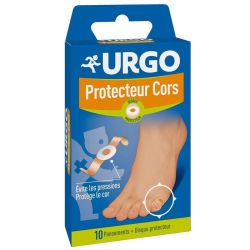 Urgo Pansement Protecteur Cors, Œils de Perdrix & Durillons - 10 Unités