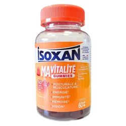 Isoxan Ma Vitalié gummies 60+ - 60 Gommes goût Fruits Rouges