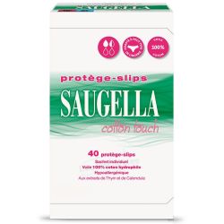 Saugella Cotton Touch Protèges-Slips 40 sachets individuels