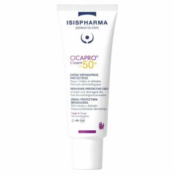 IsisPharma Cicapro Cream SPF50+ Crème Réparatrice Protectrice Peaux Irritées & Abimées - 40ml