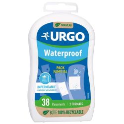 Urgo Pansements Waterproof Transparents - 2 Formats - 38 Unités