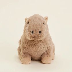 Soframar Warmies Bouillotte Peluche Déhoussable Capybara 30 cm - Chaleur réconfortante et apaisante