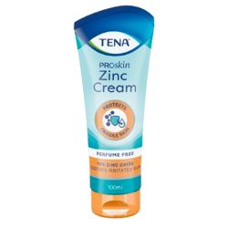 Tena ProSkin Zinc Cream - Crème Anti-Escarres - Tube de 100 ml
