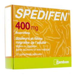 ZAMBON Spedifen 400mg 12 comprimés - Ibuprofène