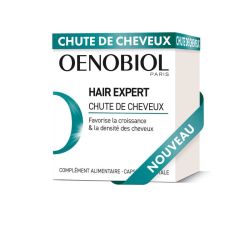 Oenobiol Hair Expert Chute de Cheveux - 60 Capsules - Force, Vitalité & Pousse