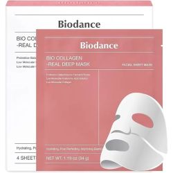 Biodance Real Deep Mask Masque Bio Collagen - 4x34g - Hydratation, fermeté et éclat