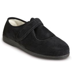 Dr Comfort CHUT Wallaby Noir - Chaussures Confort Mixte Pieds Diabétiques
