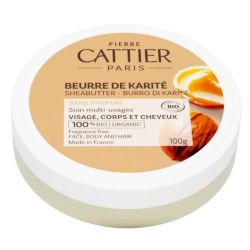 Cattier Beurre De Karité 100% Bio 100g Sans Parfum – Nutrition et protection intense
