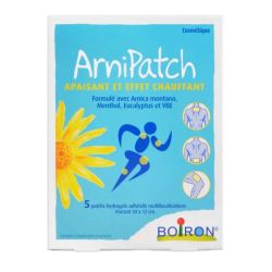 Boiron Arnipatch Apaisant & Effet Chauffant Tensions Musculaires - 5 Patchs