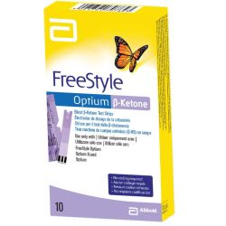 Abbott Freestyle Optium B-cétones - 10 bandelettes