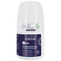 Eau Thermale Jonzac Men Déodorant Fraîcheur Intense 24H Bio - 50 ml - Peaux Sensibles