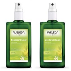 Weleda Déodorant Spray au Citrus Lot de 2 x 100ml – Fraîcheur et protection naturelle