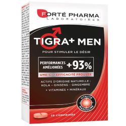 Forté Pharma Énergie Tigra+ Men - 28 Comprimés - Vitalité Masculine