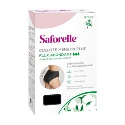 Saforelle Culotte Menstruelle Ultra-Absorbante Flux Abondant - T. 50