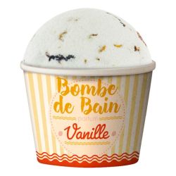 Les Petits Bains de Provence Bombe de Bain Vanille - 115 g
