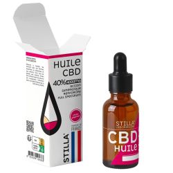 Stilla Huile CBD 40% 4000mg - Citron/Gingembre - Apporte Calme et Sérénité - Flacon de 10 ml