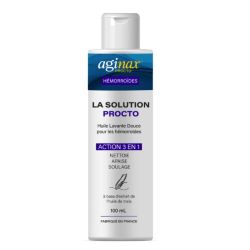 Aginax La Solution Procto Huile Lavante Hémorroïdes Action 3 en 1 - 100ml